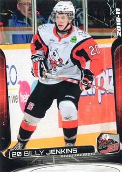 2010-11 Extreme Niagara IceDogs OHL #18 Billy Jenkins Front