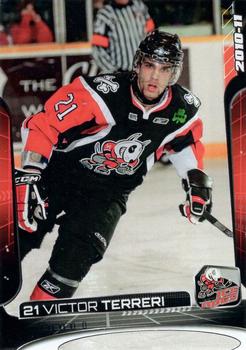2010-11 Extreme Niagara IceDogs OHL #19 Victor Terreri Front