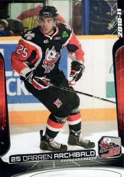 2010-11 Extreme Niagara IceDogs OHL #23 Darren Archibald Front