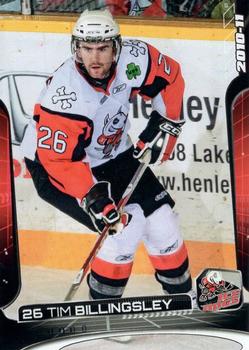 2010-11 Extreme Niagara IceDogs OHL #24 Tim Billingsley Front