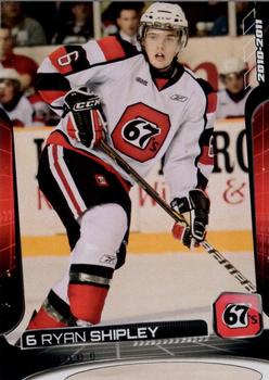 2010-11 Extreme Ottawa 67's OHL #3 Ryan Shipley Front