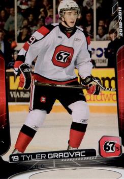 2010-11 Extreme Ottawa 67's OHL #11 Tyler Graovac Front