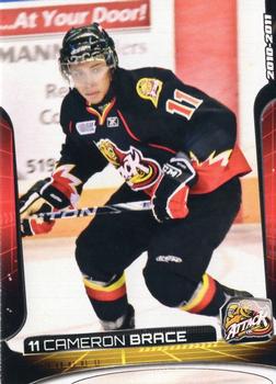 2010-11 Extreme Owen Sound Attack OHL #10 Cameron Brace Front