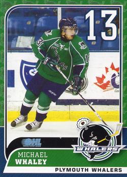 2010-11 Plymouth Whalers (OHL) #17 Michael Whaley Front