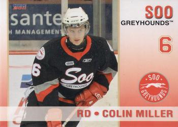 2010-11 Choice Sault Ste. Marie Greyhounds (OHL) #3 Colin Miller Front