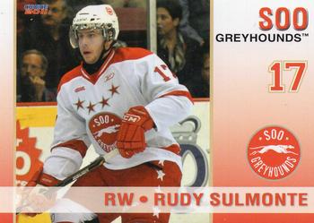 2010-11 Choice Sault Ste. Marie Greyhounds (OHL) #11 Rudy Sulmonte Front