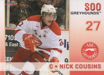 2010-11 Choice Sault Ste. Marie Greyhounds (OHL) #20 Nick Cousins Front