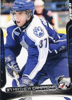 2010-11 Extreme Sudbury Wolves (OHL) #14 Mathew Campagna Front