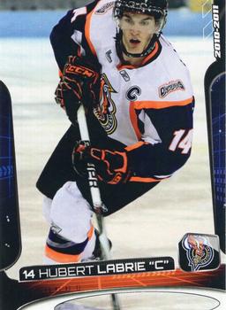 2010-11 Extreme Gatineau Olympiques (QMJHL) #13 Hubert Labrie Front