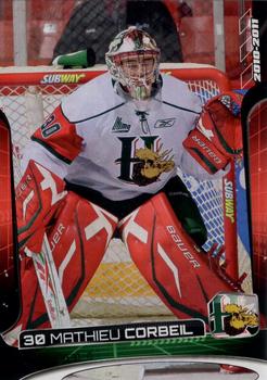 2010-11 Extreme Halifax Mooseheads (QMJHL) #1 Mathieu Corbeil-Theriault Front