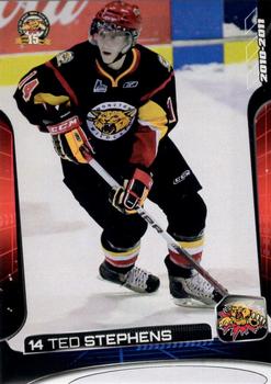 2010-11 Extreme Moncton Wildcats QMJHL #11 Ted Stephens Front