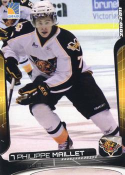 2010-11 Extreme Victoriaville Tigres (QMJHL) #7 Philippe Maillet Front