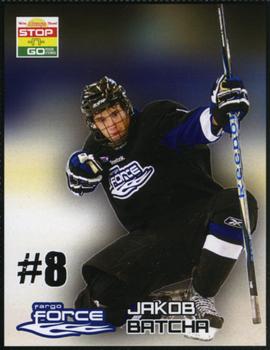 2010-11 Stop N Go Fargo Force (USHL) #6 Jakob Batcha Front