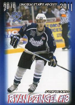 2010-11 Blueline Booster Club Lincoln Stars (USHL) #14 Ryan Dzingel Front