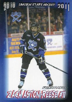 2010-11 Lincoln Stars (USHL) Traded #3T Zachary Aston-Reese Front