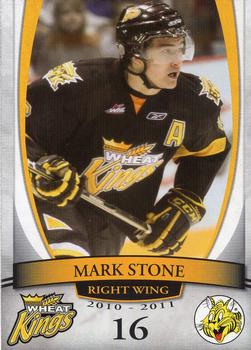 2010-11 Ruckers Brandon Wheat Kings (WHL) #NNO Mark Stone Front