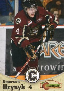 2010-11 Chilliwack Bruins (WHL) #3 Emerson Hrynyk Front