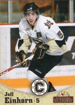 2010-11 Chilliwack Bruins (WHL) #4 Jeff Einhorn Front