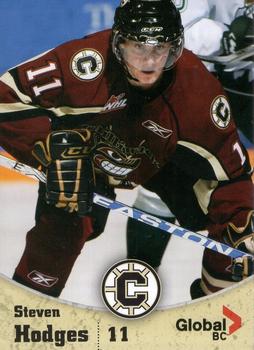 2010-11 Chilliwack Bruins (WHL) #10 Steven Hodges Front