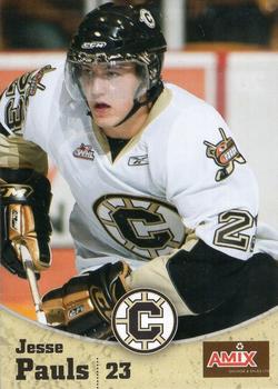 2010-11 Chilliwack Bruins (WHL) #20 Jesse Pauls Front