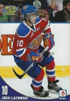 2010-11 Husky Edmonton Oil Kings (WHL) #NNO Josh Lazowski Front