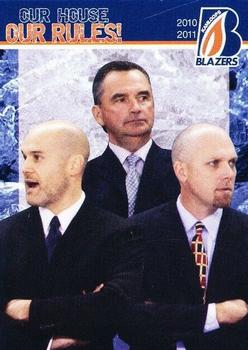 2010-11 Kamloops Blazers (WHL) #NNO Guy Charron / Scott Ferguson / Geoff Smith Front