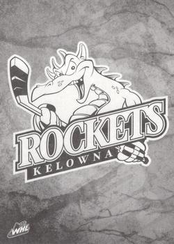 2010-11 Kelowna Rockets (WHL) #NNO Header Card Back