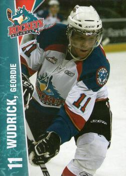 2010-11 Kelowna Rockets (WHL) #NNO Geordie Wudrick Front