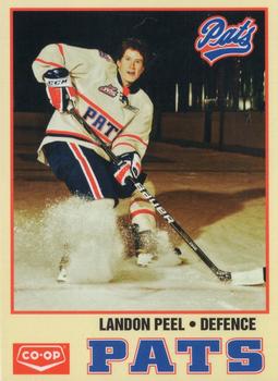 2010-11 Co-op Regina Pats (WHL) #NNO Landon Peel Front