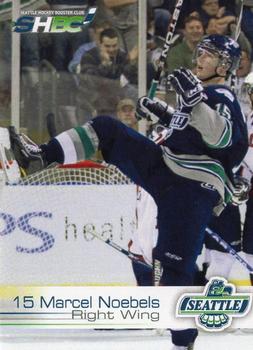 2010-11 Seattle Thunderbirds (WHL) #11 Marcel Noebels Front