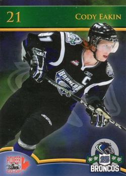 2010-11 Swift Current Broncos (WHL) #NNO Cody Eakin Front