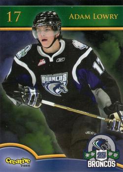 2010-11 Swift Current Broncos (WHL) #NNO Adam Lowry Front