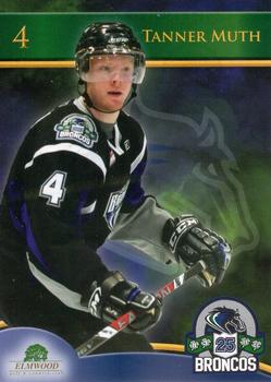 2010-11 Swift Current Broncos (WHL) #NNO Tanner Muth Front