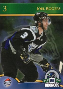 2010-11 Swift Current Broncos (WHL) #NNO Joel Rogers Front