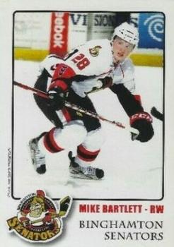 2011-12 Binghamton Senators (AHL) #1 Mike Bartlett Front