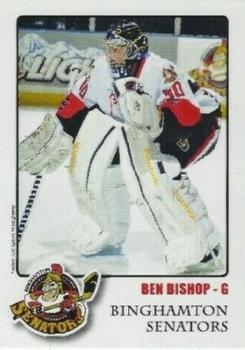 2011-12 Binghamton Senators (AHL) #2 Ben Bishop Front