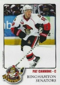 2011-12 Binghamton Senators (AHL) #4 Pat Cannone Front