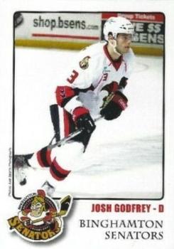 2011-12 Binghamton Senators (AHL) #13 Josh Godfrey Front