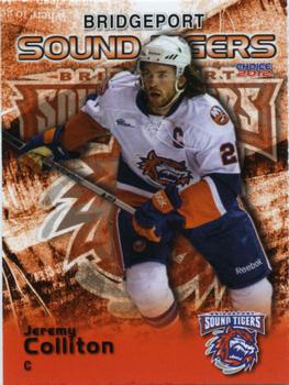 2011-12 Choice Bridgeport Sound Tigers (AHL) #1 Jeremy Colliton Front