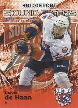 2011-12 Choice Bridgeport Sound Tigers (AHL) #2 Calvin de Haan Front