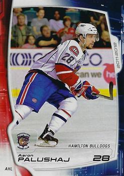 2011-12 Extreme Hamilton Bulldogs (AHL) #18 Aaron Palushaj Front
