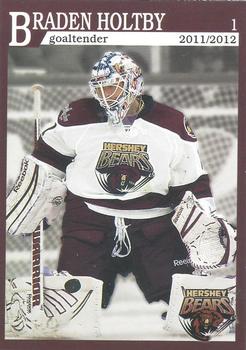 2011-12 Hershey Bears (AHL) #11 Braden Holtby Front