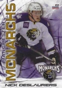 2011-12 Choice Manchester Monarchs (AHL) #6 Nicolas Deslauriers Front