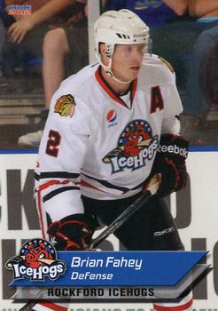 2011-12 Choice Rockford IceHogs (AHL) #5 Brian Fahey Front