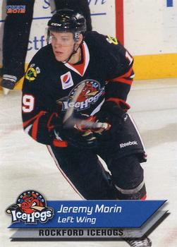 2011-12 Choice Rockford IceHogs (AHL) #14 Jeremy Morin Front