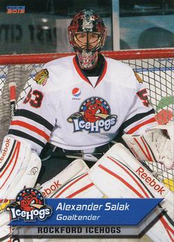2011-12 Choice Rockford IceHogs (AHL) #20 Alexander Salak Front