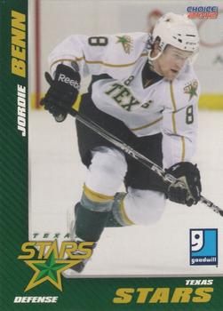 2011-12 Choice Texas Stars (AHL) #2 Jordie Benn Front