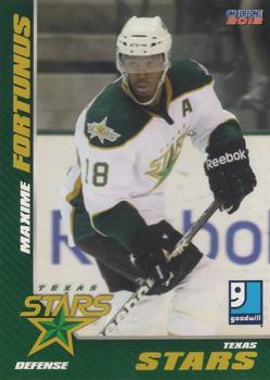 2011-12 Choice Texas Stars (AHL) #6 Maxime Fortunus Front