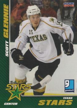 2011-12 Choice Texas Stars (AHL) #10 Scott Glennie Front
