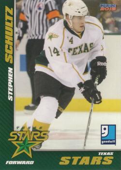 2011-12 Choice Texas Stars (AHL) #20 Stephen Schultz Front